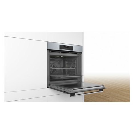Bosch | HBA172BS0S | Oven | 71 L | Electric | Pyrolysis | Touch control | Height 59.5 cm | Width 59.4 cm | Stainless steel - 4